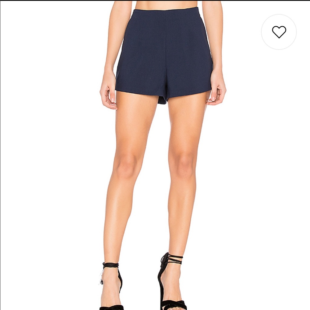 NWT Cupcakes & Cashmere Evelyn Shorts in Ink Navy